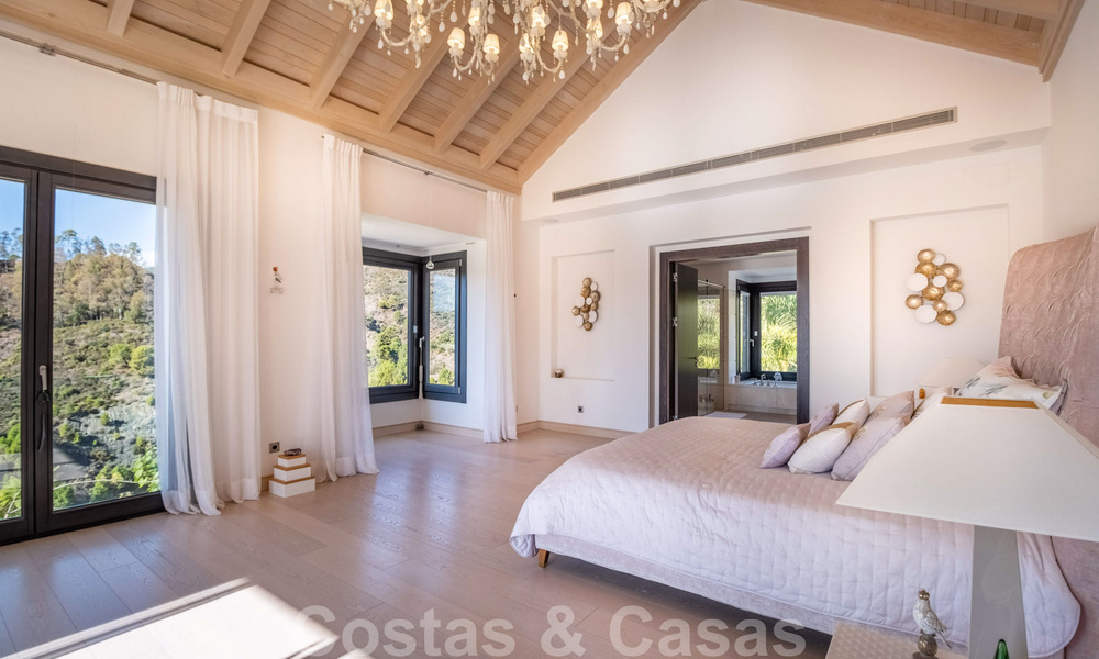 Villa contemporaine de luxe à vendre en première ligne de golf avec vue imprenable, dans le quartier exclusif La Zagaleta, Benahavis - Marbella 38692