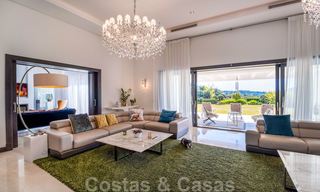 Villa contemporaine de luxe à vendre en première ligne de golf avec vue imprenable, dans le quartier exclusif La Zagaleta, Benahavis - Marbella 38693 