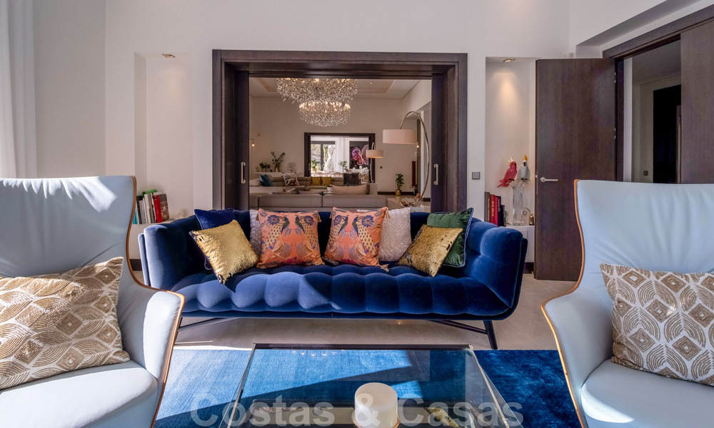 Villa contemporaine de luxe à vendre en première ligne de golf avec vue imprenable, dans le quartier exclusif La Zagaleta, Benahavis - Marbella 38700