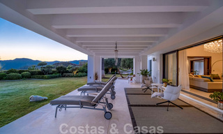 Villa contemporaine de luxe à vendre en première ligne de golf avec vue imprenable, dans le quartier exclusif La Zagaleta, Benahavis - Marbella 38701 