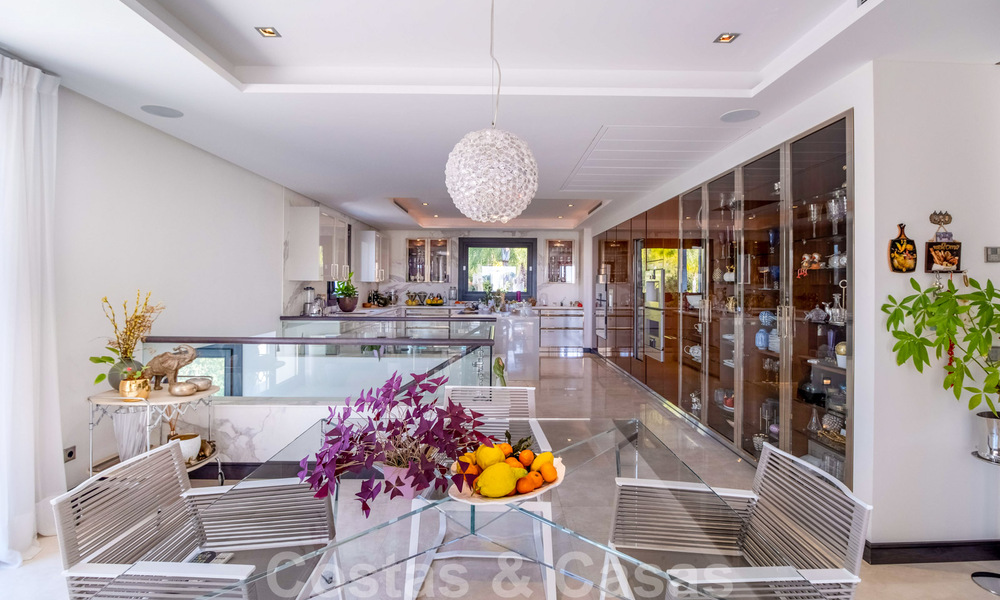 Villa contemporaine de luxe à vendre en première ligne de golf avec vue imprenable, dans le quartier exclusif La Zagaleta, Benahavis - Marbella 38703