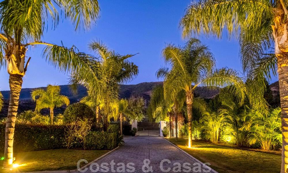 Villa contemporaine de luxe à vendre en première ligne de golf avec vue imprenable, dans le quartier exclusif La Zagaleta, Benahavis - Marbella 38707