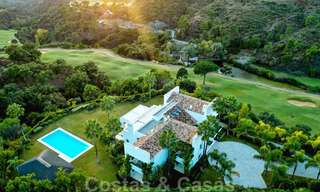 Villa contemporaine de luxe à vendre en première ligne de golf avec vue imprenable, dans le quartier exclusif La Zagaleta, Benahavis - Marbella 38711 