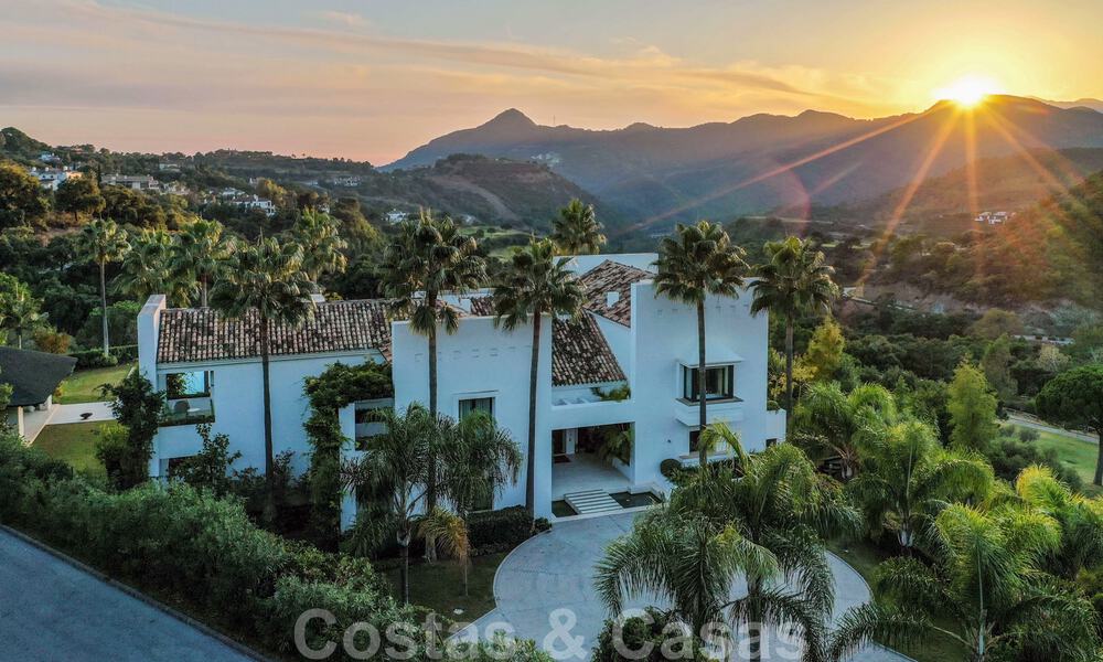 Villa contemporaine de luxe à vendre en première ligne de golf avec vue imprenable, dans le quartier exclusif La Zagaleta, Benahavis - Marbella 38713