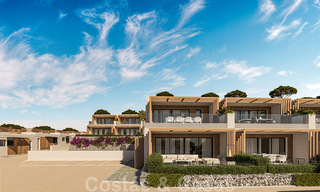 Nouvelle réalisation de maisons luxueuses à vendre, en première ligne du golf de Mijas, Costa del Sol 38720 