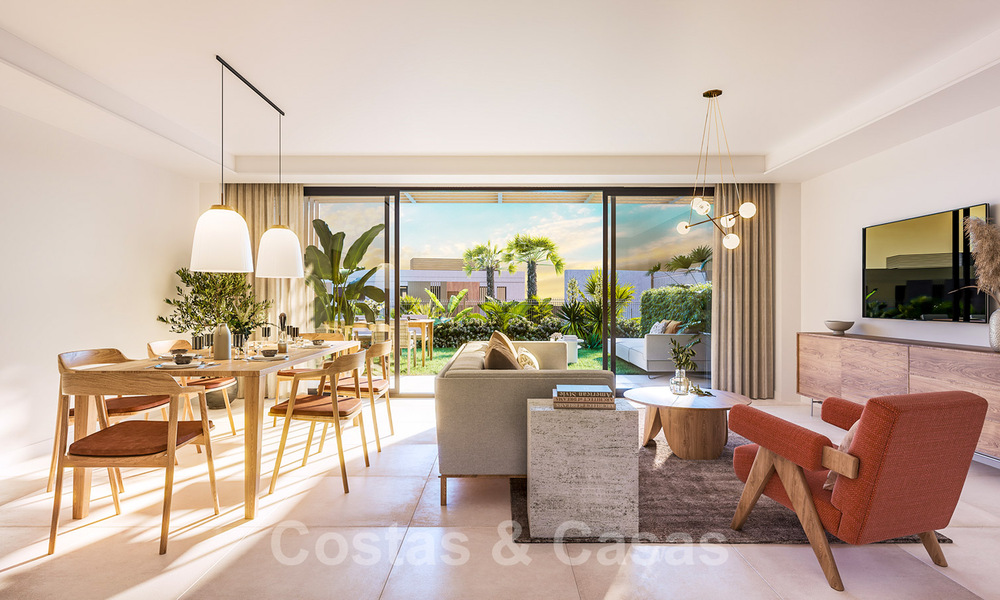 Nouvelle réalisation de maisons luxueuses à vendre, en première ligne du golf de Mijas, Costa del Sol 38724