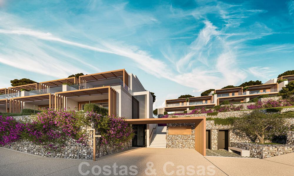 Nouvelle réalisation de maisons luxueuses à vendre, en première ligne du golf de Mijas, Costa del Sol 38725