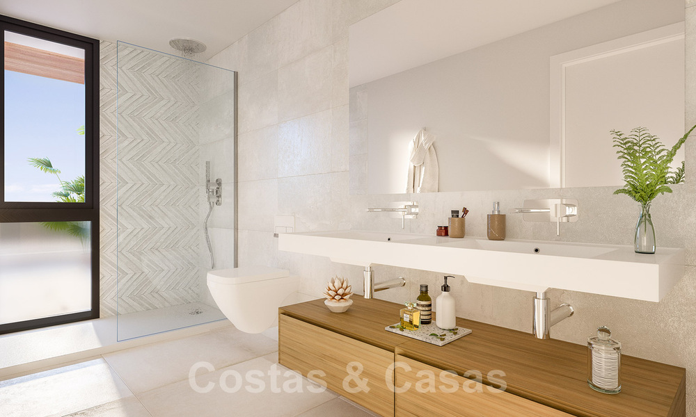 Nouvelle réalisation de maisons luxueuses à vendre, en première ligne du golf de Mijas, Costa del Sol 38727