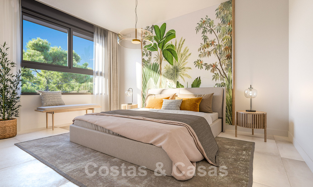 Nouvelle réalisation de maisons luxueuses à vendre, en première ligne du golf de Mijas, Costa del Sol 38728