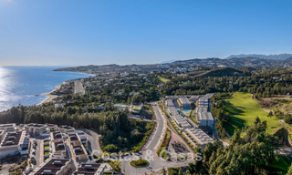 Prêt à emménager, nouvelle réalisation de maisons luxueuses à vendre, en première ligne du golf de Mijas, Costa del Sol 805090 