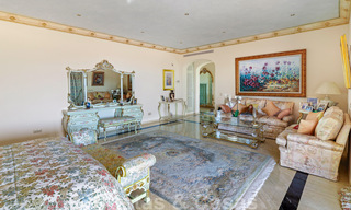 Villa de luxe à vendre dans un style espagnol classique, avec vue panoramique sur la mer à Benahavis - Marbella 38740 