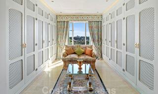 Villa de luxe à vendre dans un style espagnol classique, avec vue panoramique sur la mer à Benahavis - Marbella 38741 