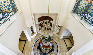 Villa de luxe à vendre dans un style espagnol classique, avec vue panoramique sur la mer à Benahavis - Marbella 38745 