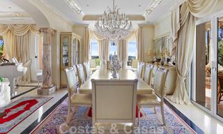 Villa de luxe à vendre dans un style espagnol classique, avec vue panoramique sur la mer à Benahavis - Marbella 38749 
