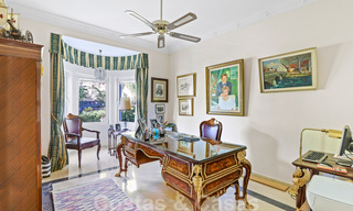 Villa de luxe à vendre dans un style espagnol classique, avec vue panoramique sur la mer à Benahavis - Marbella 38756 
