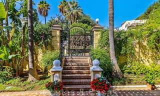 Villa de luxe à vendre dans un style espagnol classique, avec vue panoramique sur la mer à Benahavis - Marbella 38774 