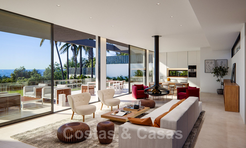 Nouvelle villa spectaculaire avec toit vert à vendre sur le Golden Mile à Marbella 38782