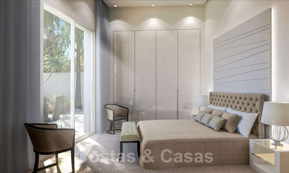 Villa de luxe moderne à vendre dans une urbanisation exclusive à deux pas de la mer, sur le Golden Mile de Marbella 38795