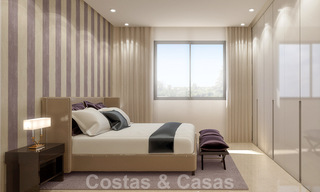 Villa de luxe moderne à vendre dans une urbanisation exclusive à deux pas de la mer, sur le Golden Mile de Marbella 38797 