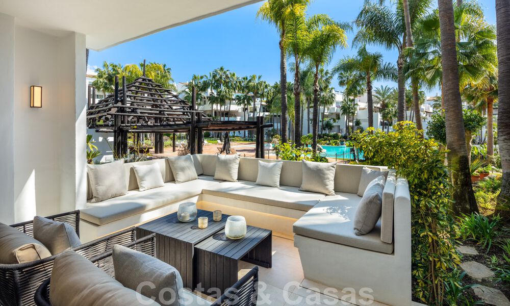 Appartement contemporain luxueux et rénové avec vue sur le jardin à vendre à Puente Romano - Golden Mile, Marbella 38914