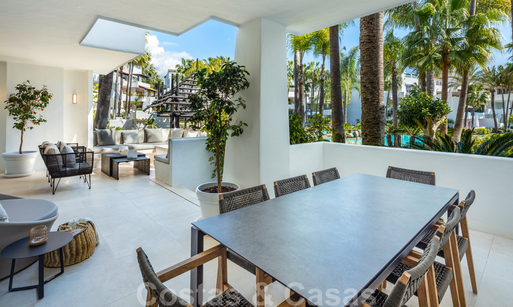 Appartement contemporain luxueux et rénové avec vue sur le jardin à vendre à Puente Romano - Golden Mile, Marbella 38916