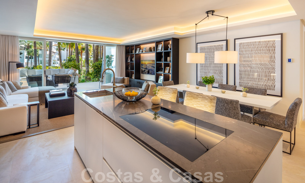 Appartement contemporain luxueux et rénové avec vue sur le jardin à vendre à Puente Romano - Golden Mile, Marbella 38920
