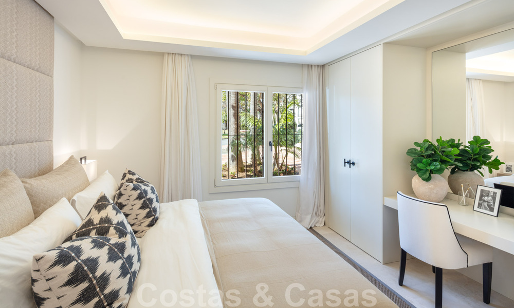 Appartement contemporain luxueux et rénové avec vue sur le jardin à vendre à Puente Romano - Golden Mile, Marbella 38930