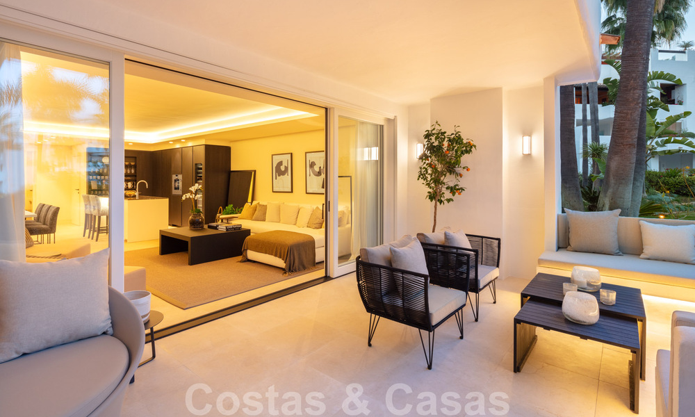 Appartement contemporain luxueux et rénové avec vue sur le jardin à vendre à Puente Romano - Golden Mile, Marbella 38934