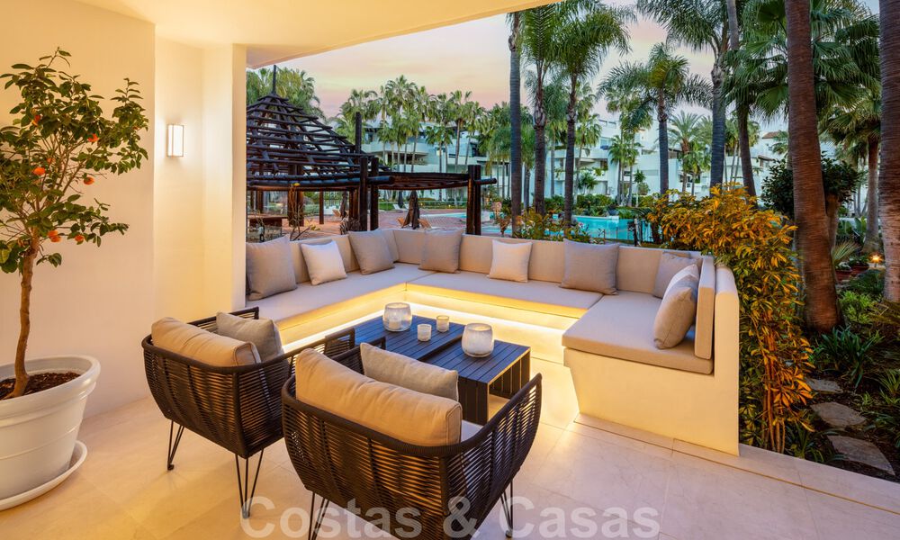 Appartement contemporain luxueux et rénové avec vue sur le jardin à vendre à Puente Romano - Golden Mile, Marbella 38935