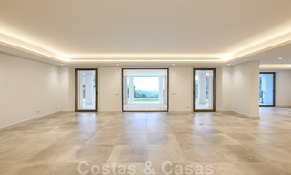 Majestueuse villa contemporaine méditerranéenne de luxe à vendre avec vue sur la mer dans le quartier exclusif El Madroñal à Benahavis - Marbella 38847 