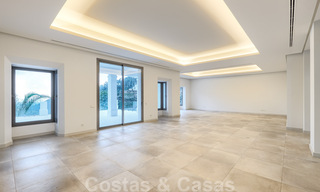 Majestueuse villa contemporaine méditerranéenne de luxe à vendre avec vue sur la mer dans le quartier exclusif El Madroñal à Benahavis - Marbella 38849 