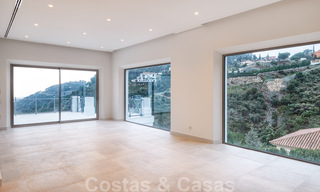 Majestueuse villa contemporaine méditerranéenne de luxe à vendre avec vue sur la mer dans le quartier exclusif El Madroñal à Benahavis - Marbella 38851 