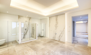 Majestueuse villa contemporaine méditerranéenne de luxe à vendre avec vue sur la mer dans le quartier exclusif El Madroñal à Benahavis - Marbella 38853 