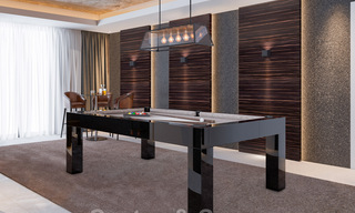 Majestueuse villa contemporaine méditerranéenne de luxe à vendre avec vue sur la mer dans le quartier exclusif El Madroñal à Benahavis - Marbella 38860 