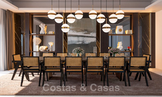 Majestueuse villa contemporaine méditerranéenne de luxe à vendre avec vue sur la mer dans le quartier exclusif El Madroñal à Benahavis - Marbella 38869 