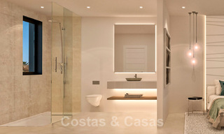 Villa moderne et luxueuse à vendre dans un complexe de golf à Mijas, avec vue panoramique de la campagne et la mer, Costa del Sol 38941 