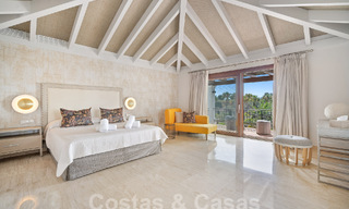 Vente d'une propriété majestueuse et royale avec des logements pour invités et une intimité totale, entourée de terrains de golf à Benahavis - Marbella 55952 