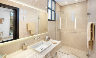 Prestigieuse villa méditerranéenne contemporaine à vendre, en première ligne du golf dans une resort de cinq étoiles à Benahavis - Marbella 39035 