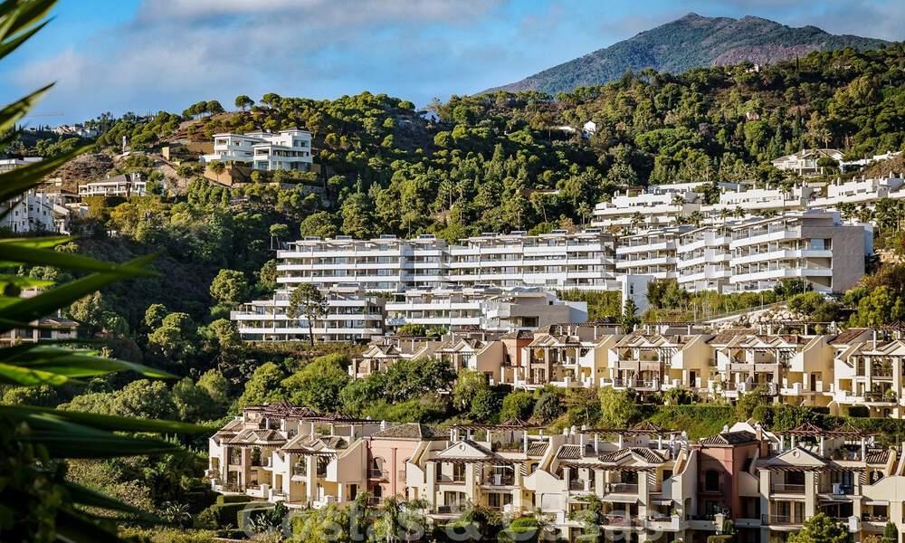 Penthouse contemporain à vendre avec vue panoramique sur la vallée et la mer, dans le quartier exclusif de Benahavis - Marbella 39135
