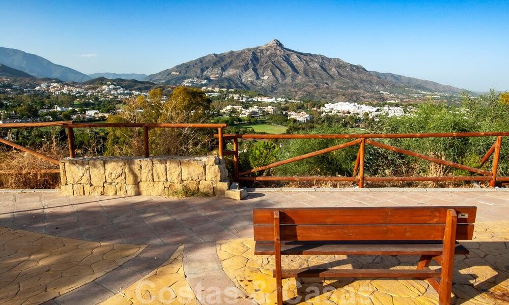Vente d'un appartement spacieux avec vue panoramique sur la mer dans un resort de golf à Nueva Andalucia, Marbella 39676