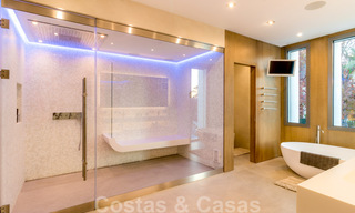 Villa de luxe ultramoderne à couper le souffle, à vendre avec vue panoramique sur la mer à Nueva Andalucia, Marbella, à distance de marche de Puerto Banus 39191 