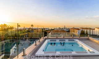 Villa de luxe ultramoderne à couper le souffle, à vendre avec vue panoramique sur la mer à Nueva Andalucia, Marbella, à distance de marche de Puerto Banus 39194 