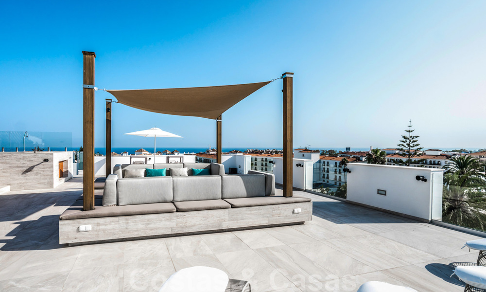 Villa de luxe ultramoderne à couper le souffle, à vendre avec vue panoramique sur la mer à Nueva Andalucia, Marbella, à distance de marche de Puerto Banus 39219