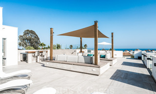 Villa de luxe ultramoderne à couper le souffle, à vendre avec vue panoramique sur la mer à Nueva Andalucia, Marbella, à distance de marche de Puerto Banus 39220 