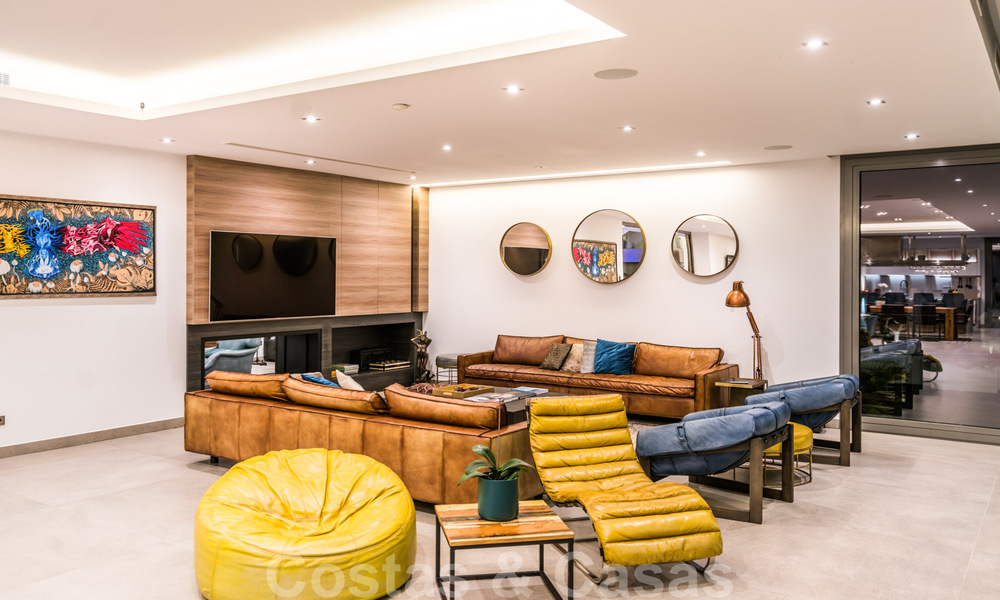 Villa de luxe ultramoderne à couper le souffle, à vendre avec vue panoramique sur la mer à Nueva Andalucia, Marbella, à distance de marche de Puerto Banus 39229