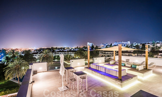 Villa de luxe ultramoderne à couper le souffle, à vendre avec vue panoramique sur la mer à Nueva Andalucia, Marbella, à distance de marche de Puerto Banus 39232 
