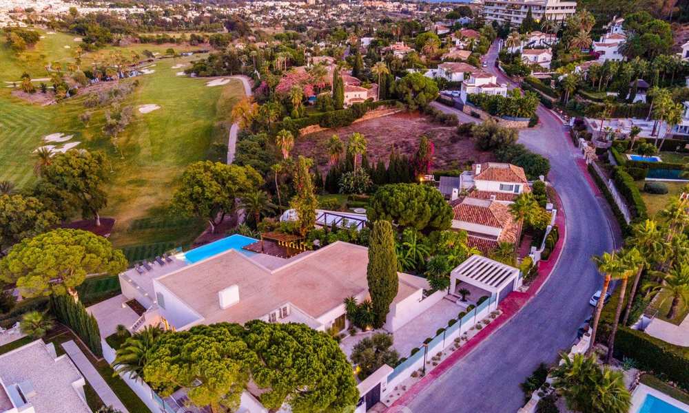 Villa contemporaine de luxe à vendre, en première ligne du resort de golf Las Brisas, avec vue imprenable à Nueva Andalucia, Marbella 39263