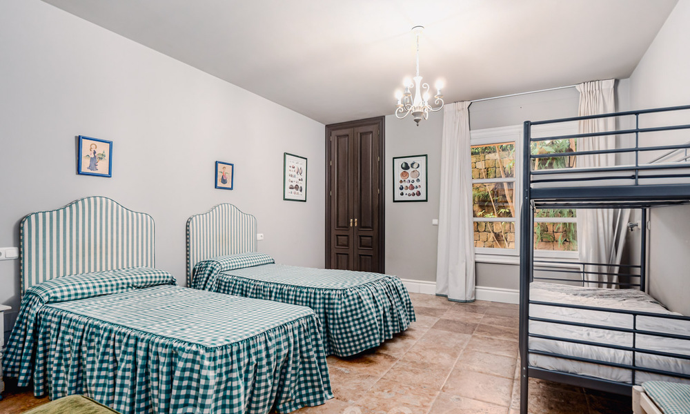 Villa de luxe de style méditerranéen à vendre avec vue sur la mer dans un complexe de golf cinq étoiles à Benahavis - Marbella 39273