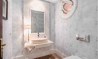 Villa de luxe de style méditerranéen à vendre avec vue sur la mer dans un complexe de golf cinq étoiles à Benahavis - Marbella 39276 