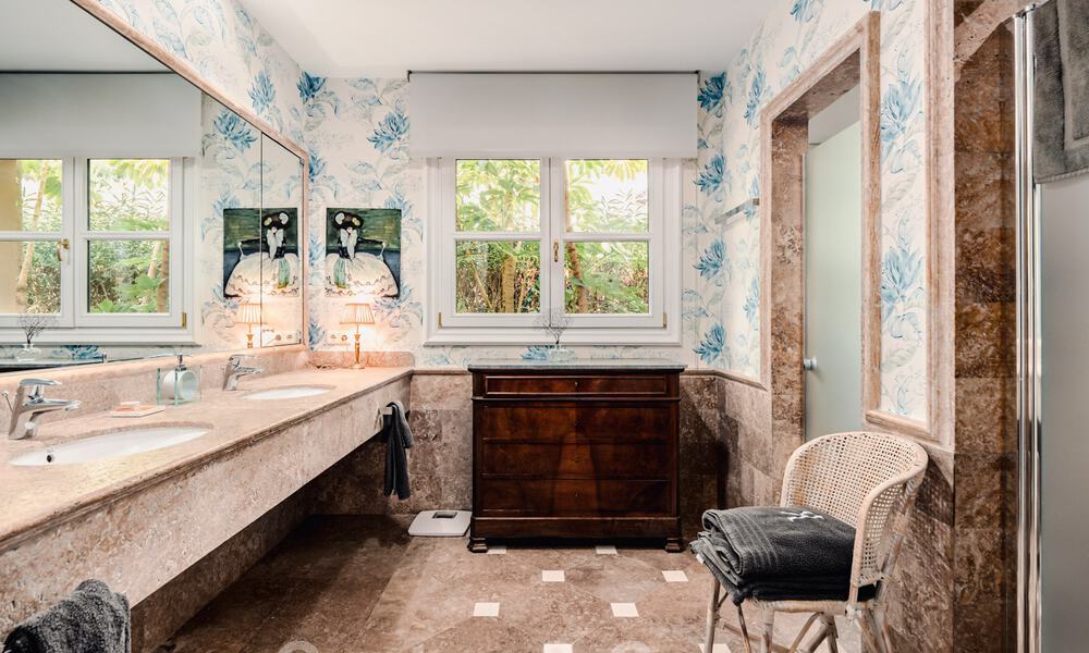 Villa de luxe de style méditerranéen à vendre avec vue sur la mer dans un complexe de golf cinq étoiles à Benahavis - Marbella 39277